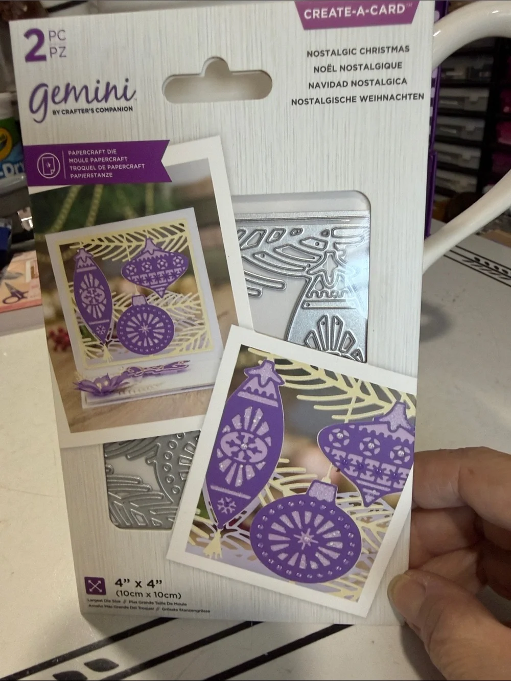 Crafters Companion Holiday Create-a-Card Die Sets